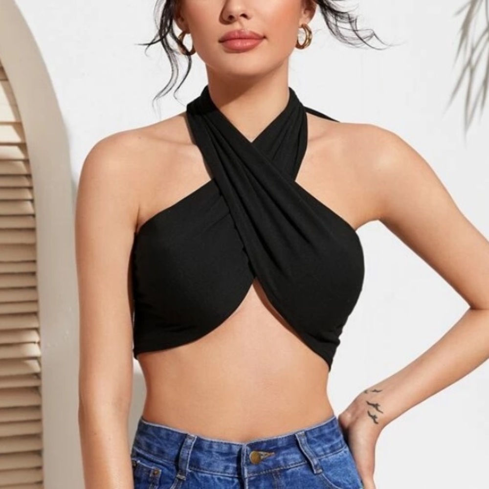 (DO NOT PURCHASE) Shein Wrap Top